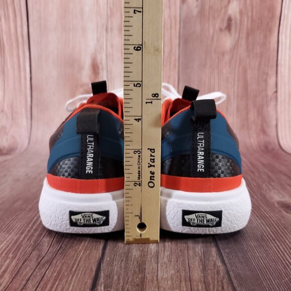 Vans Black and Blue Athletic Shoes - Picture 13 of 15